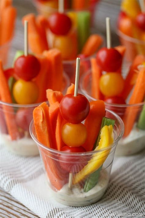 Let your besties know how much they mean to view image. Veggie Cup Appetizers {Delicious & Kid Friendly} | Lil' Luna