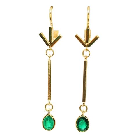 Victorian Turquoise Yellow Gold Drop Earrings At 1stDibs