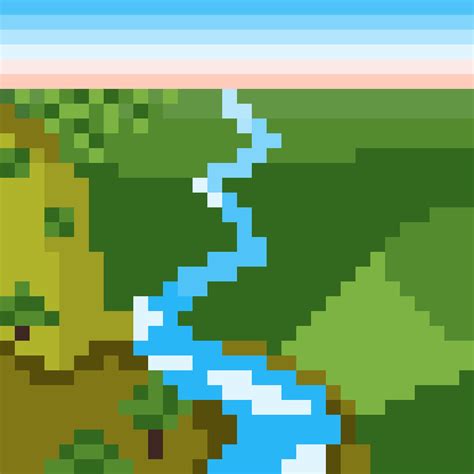 Pixel Dailies River Pixelart