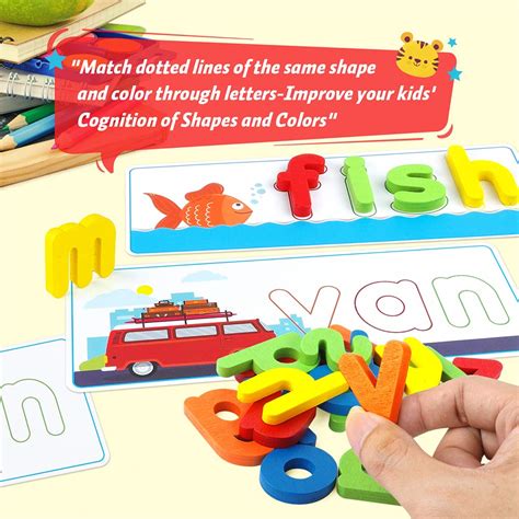 Kmuysl See And Spell Learning Educational Toys And T For 2 3 4 5 6