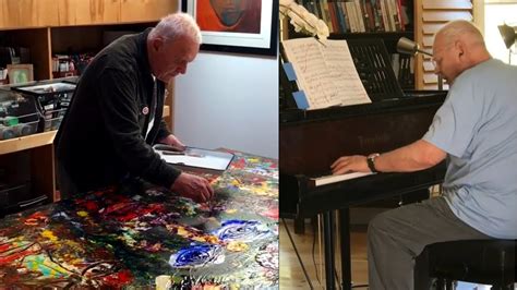 Anthony Hopkins Painting And Playing Piano Youtube