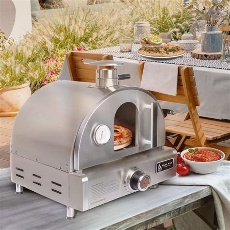 Mont Alpi Portable Propane Outdoor Pizza Oven Mapz Ss Bbqguys