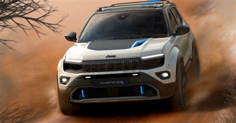 Jeeps Fully Electric Avenger Concept Is Built For Off Roaders