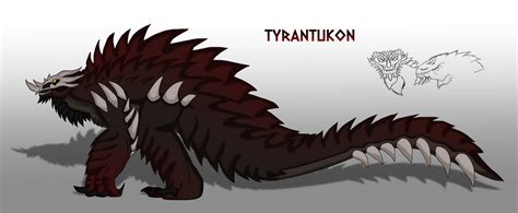 Tyrantukon Ref Sheet By Tyrannoraptor Rex On Deviantart