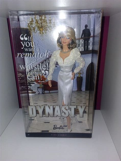 Barbie Pink Label Dynasty Collection Linda Evans As Krystle Grant