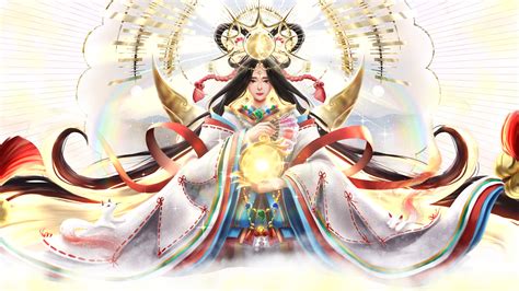 Artstation Goddess Of The Sun Amaterasu