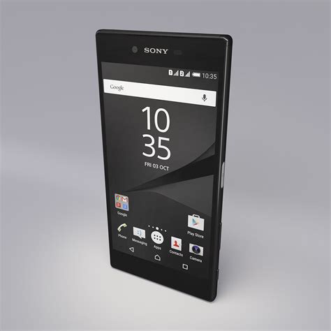 If, however, you wanted a larger xperia, the z5 premium won't disappoint. Sony Xperia Z5 Premium Black 3D Model .max .obj .fbx .c4d ...