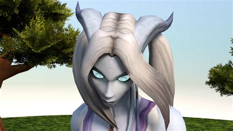 Female Draenei HD Rig Demo World Of Warcraft D Animation Test YouTube