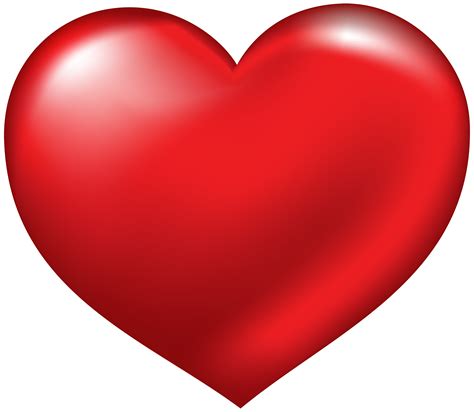 Red Heart Transparent Background