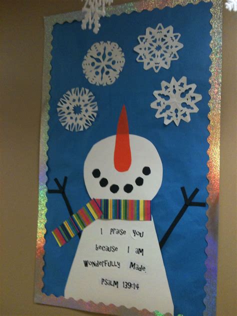 church bulletin board ideas for winter - Martin East