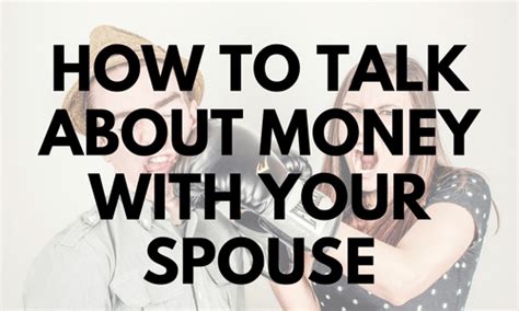 How To Talk About Money With Your Spouse Finance Superhero