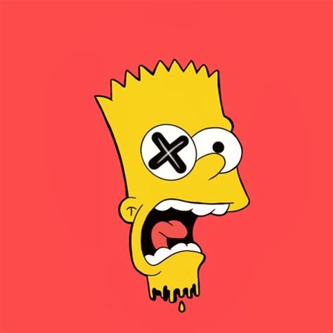 spritzz on instagram “here s a quick drawing of bart simpson i been lackin with the drawin