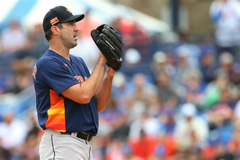 Justin Verlander Houston Astros Ace Leaves Game With Sore Triceps
