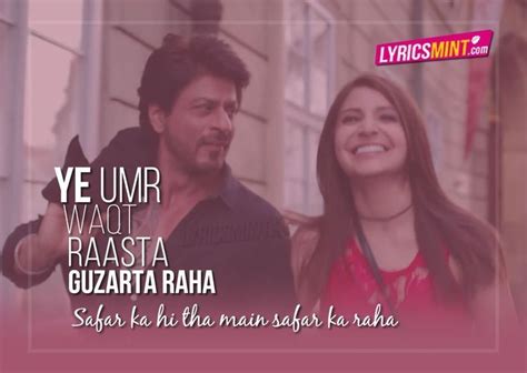 No soft melody transporting you down the whirlpool of memories as you gaze through the windshield of a. Safar😉 (With images) | Song captions, Instagram caption lyrics, Caption lyrics