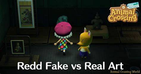 Redds Paintings And Statues Real Vs Fake Art Guide For Animal Crossing