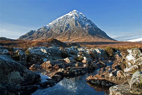 Scottish Mountain In Winter Photograph By Alan Cosh Fine Art America