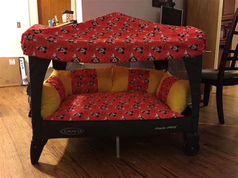 Diy mattress is that source. Pack N Play Fort Mickey Mouse theme awesome for reading ...