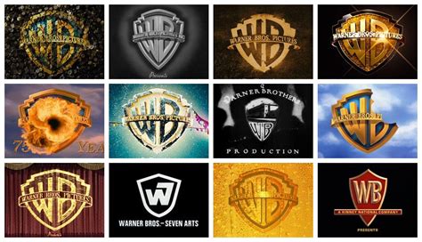 Brand New Warner Bros Logo Evolution Logo Evolution Warner Bros