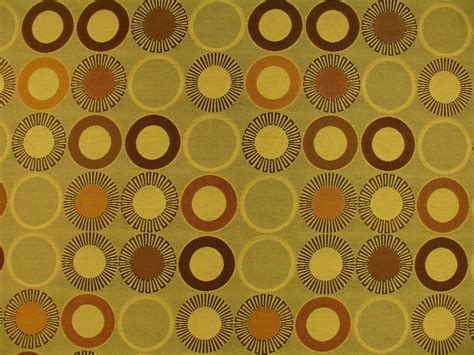 Arccom Yoyo Antique Gold Woven Mid Century Modern Geometric Upholstery