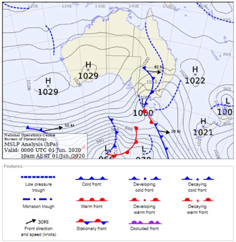 Synoptic Charts Weather Maps Geography