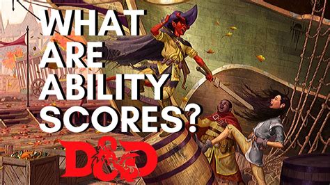 What Are Ability Scores Dungeons And Dragons 5e Dungeon Class Youtube