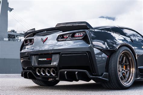 2013 2019 Corvette C7 Z06 Grandsport Carbon Fiber Trunk Spoiler