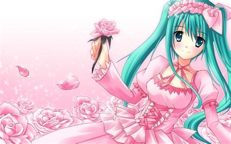 Hd wallpapers and background images Wallpaper : illustration, anime, cartoon, flower, cute ...