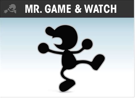 Mr Game And Watch Super Smash Bros For Wii U 3ds Guide Ign