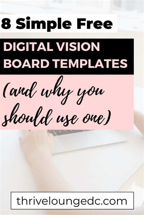 8 Simple Free Digital Vision Board Templates And Why You Should Use