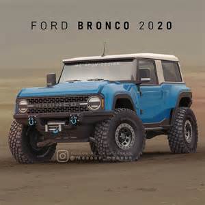 New Ford Bronco Rendered Looks Spot On Autoevolution
