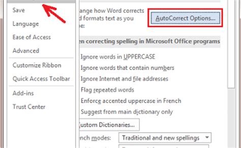 Autocorrect Microsoftword Cara Menonaktifkan Ejaan Otomatis Auto Correct Pada Microsoft Word