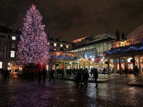 Covent Garden At Night Editorial Stock Photo Image Of
