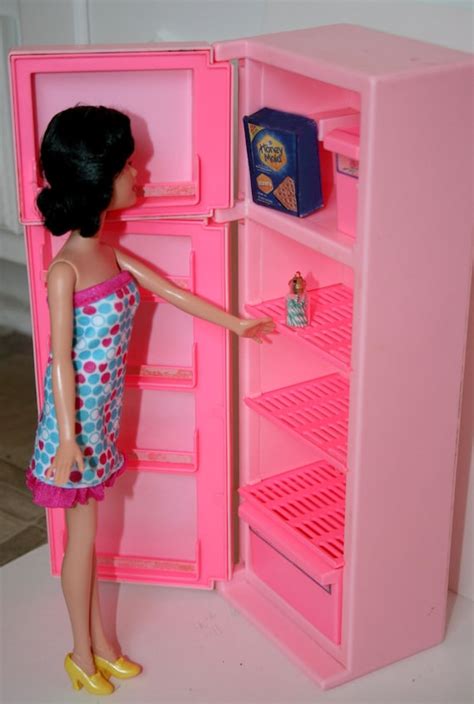 Clearance Salevintage Pink Barbie Refrigerator By Abatearts