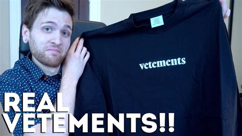 Legit Vetements Shirt How To Tell Unboxing Youtube