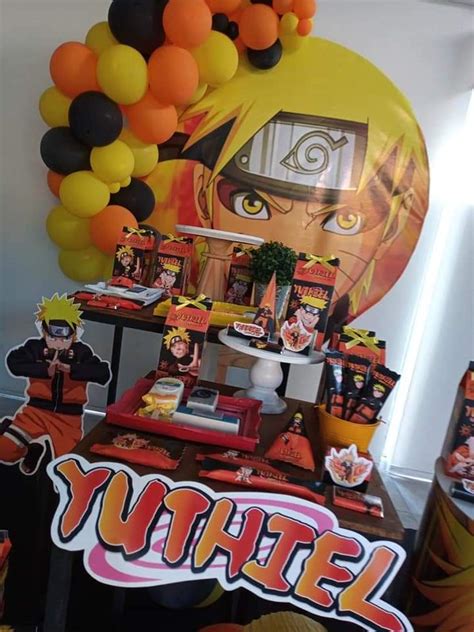 Naruto Birthday Party Ideas Photo 1 Of 6 Catch My Party