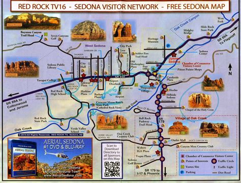 Printable Sedona Map Printable Templates