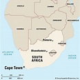 Cape Town: location - Students | Britannica Kids | Homework Help