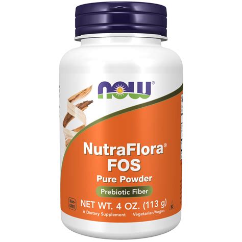 Mua Now Supplements Nutraflora Fos Fructooligosaccharides Pure