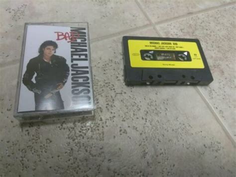 Michael Jackson Bad Cassette Tape Korea Edition For Sale Online Ebay
