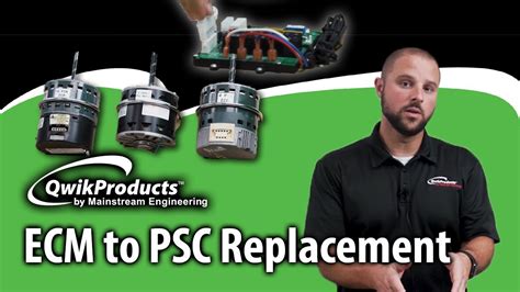 I've done an ecm to psc conversion once, probably won't do it again. The Easiest ECM to PSC Blower Motor Conversion | QwikProducts Virtual Trade Show - Ep. 2 - YouTube