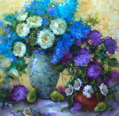Wild Garden Roses Nancy Medina Art Videos And Classes Original Fine
