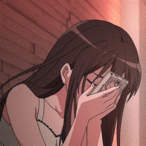 In Aesthetic Anime Anime Crying