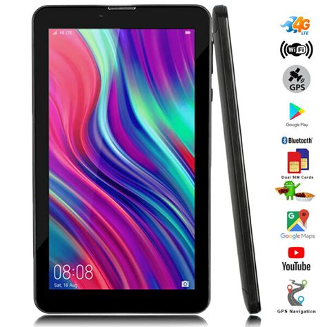 Gsm 7 Inch Phablet Smart Phone Tablet Pc Android Pie Bluetooth