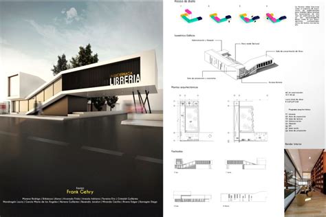 Repentina (Libreria) arquitectura | Laminas de arquitectura, Arquitectura, Taller de arquitectura