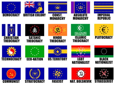 Super Deluxe Alternate Flags Of The Eu By Wolfmoon25 On Deviantart