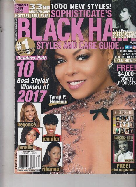 Sophisticates Black Hair Styles And Care Guide May 2017 33rd Anneversary