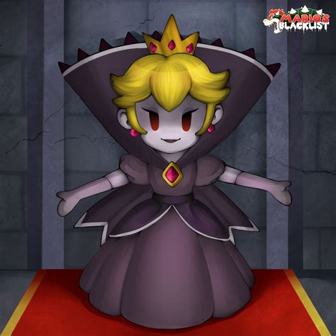 The Shadow Queen From Paper Mario The Thousand Year Door Game Art Hq