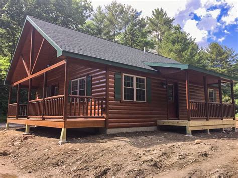 28x40 Settler Log Cabin In Massachusetts Designed By Zooks