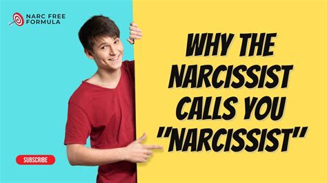 Why The Narcissist Calls You A Narcissist Youtube