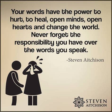 Hurtful words can penetrate the human soul and leave it's ugly impact for a lifetime. Your Words Have the Power to Hurt and to Heal - Tiny Buddha
